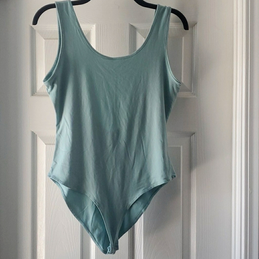 Green bodysuit